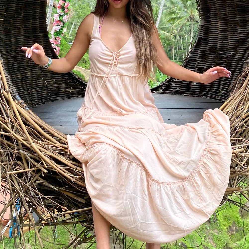 Pink Maxi Dress
